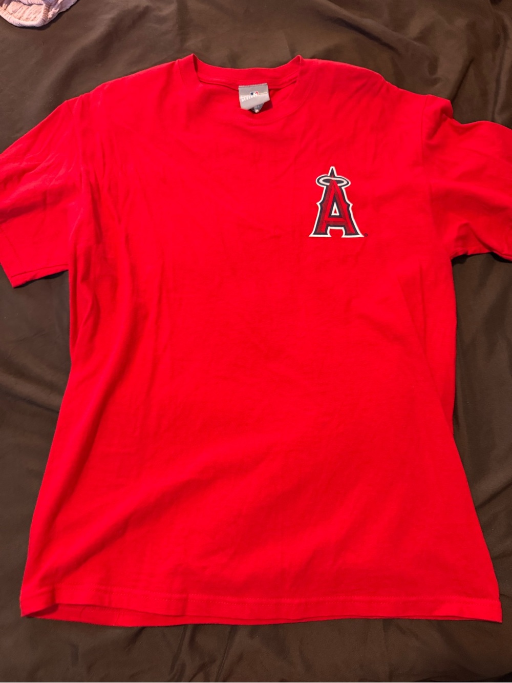 Genuine Merchandise Los Angeles Angels Red Short Sleeve Tee